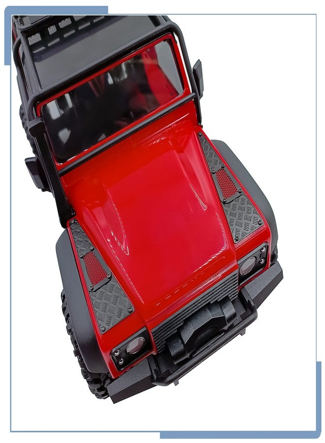 مجموعة ألواح تزيينية جانبية وغطاء محرك معدني من زوليكار RC، مُخصصة لسيارات TRX4M Defender بمقياس 1/18، وملحقات سيارات الزحف التي تعمل بالتحكم عن بعد. - Image 4